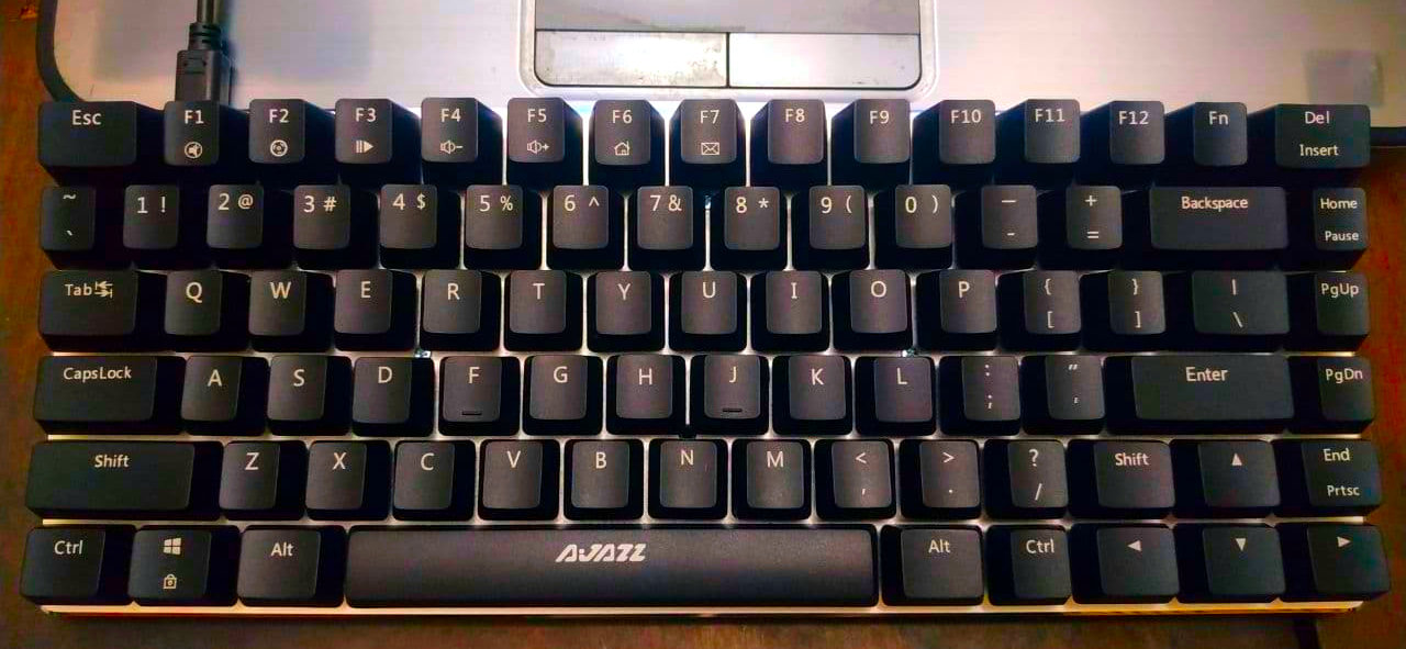 My Ajazz AK33 keyboard